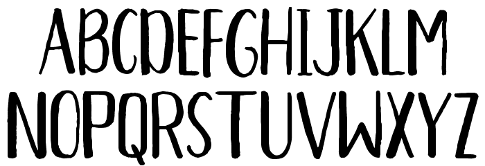 Aprils-Regular Font OTHER CHARS