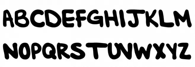 AprilsHandwriting-Regular Schriftart Groß