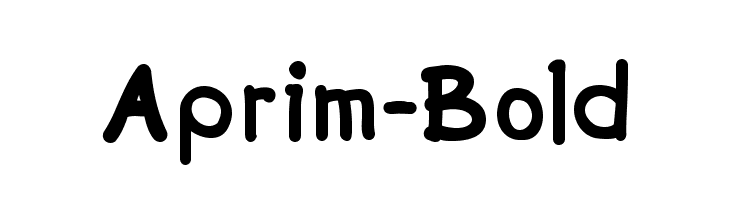 Aprim-Bold  नि: शुल्क फ़ॉन्ट्स डाउनलोड