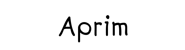 Aprim  baixar fontes gratis