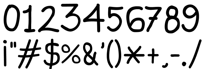 Aprim Font OTHER CHARS