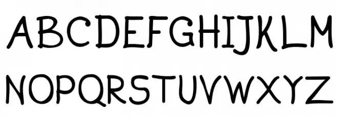 Aprim Schriftart Groß