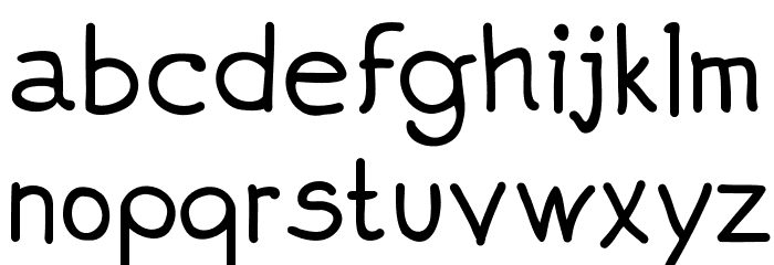 Aprim Font LOWERCASE
