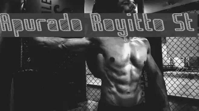 Apurado Royitto St Font examples