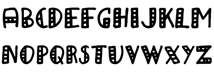 aPapa Font LOWERCASE
