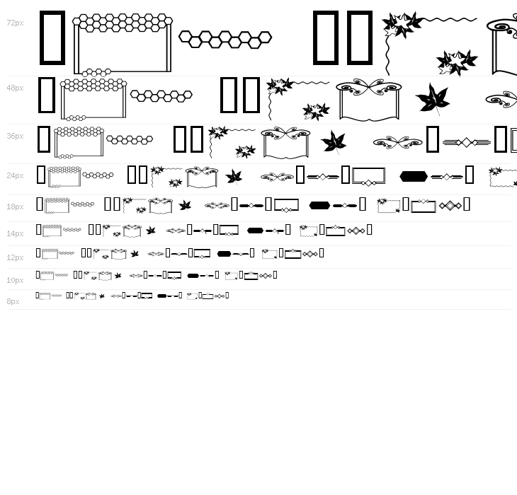 ap fancy frames Waterfall