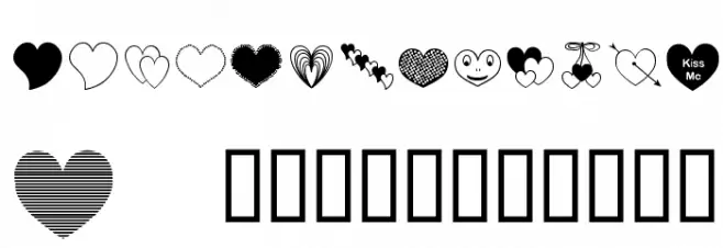 ap_justhearts Polices MINUSCULES
