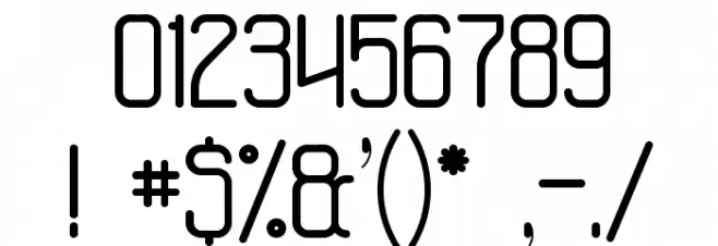 aposiopesisnormal Font OTHER CHARS