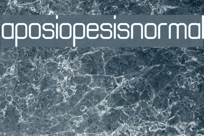 aposiopesisnormal Example 1