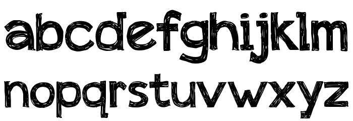 appleberry Шрифта строчной