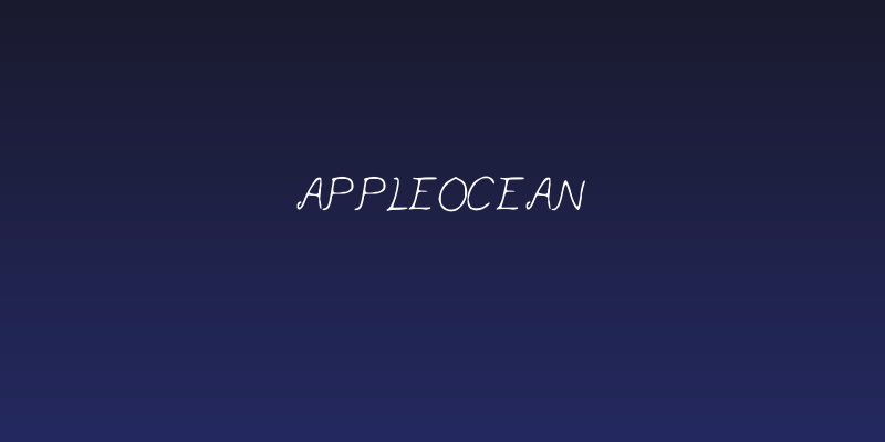 appleocean Social Header