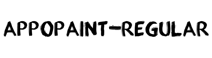 appopaint-Regular Font