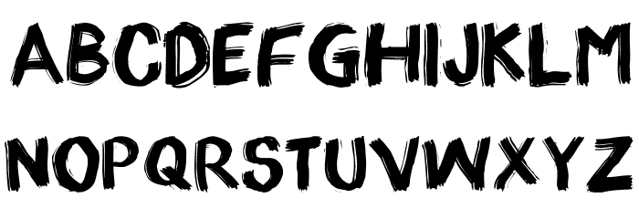appopaint-Regular Font LOWERCASE