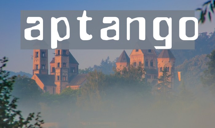 aptango Font examples