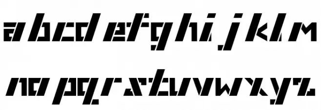 AQUIVER フォント 小文字