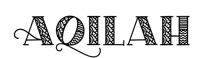 Aqilah  免费字体下载