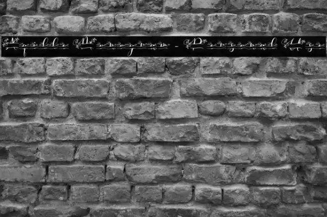 Aqille Monogram - Personal Use फ़ॉन्ट examples