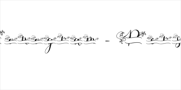 Aqille Monogram - Personal Use Logo