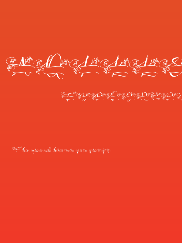 Aqille Monogram - Personal Use Poster