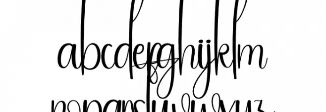 Aqua Fresh 字体 小写
