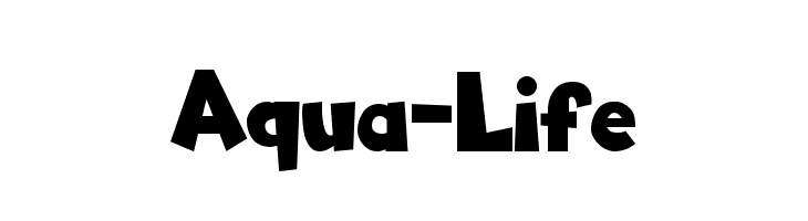 Aqua-Life  font caratteri gratis
