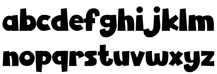 Aqua-Life Font LOWERCASE
