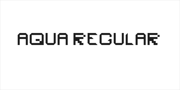 Aqua Regular Logo