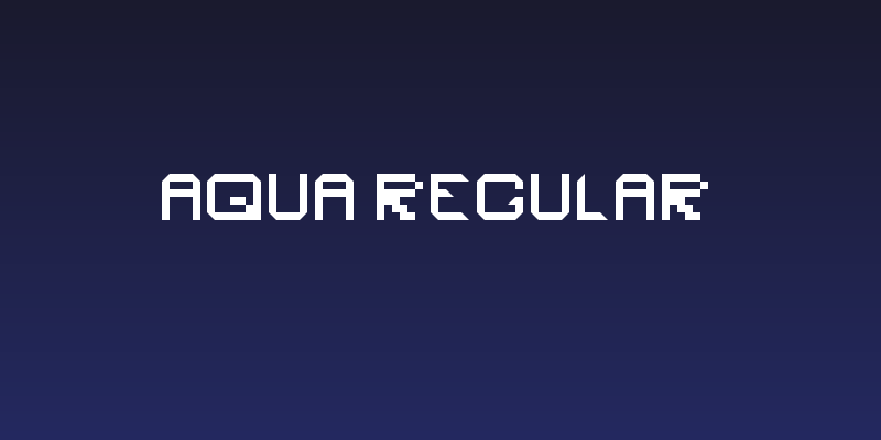 Aqua Regular Social Header