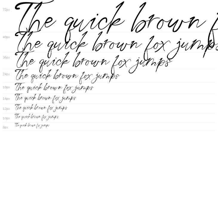 Aqua Script Waterfall