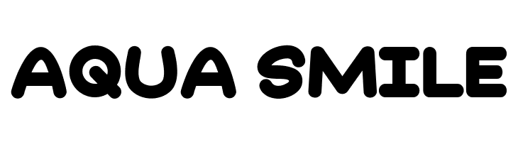 Aqua Smile  नि: शुल्क फ़ॉन्ट्स डाउनलोड