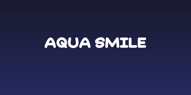 Aqua Smile Social Header