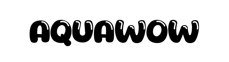 Aqua Wow  Fuentes Gratis Descargar