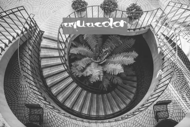 AquaColor Font examples