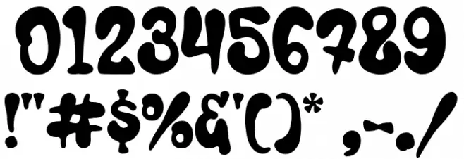 Aquaboy Font OTHER CHARS