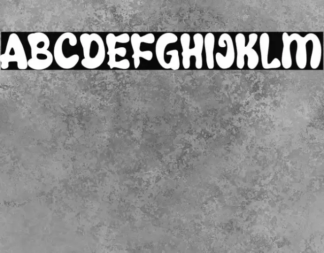 Aquaboy Font examples