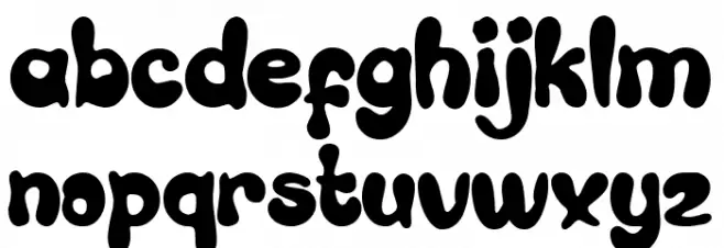 Aquaboy Font LOWERCASE