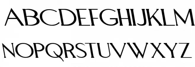 Aquaduct Reverse Italic Fuentes MAYÚSCULAS