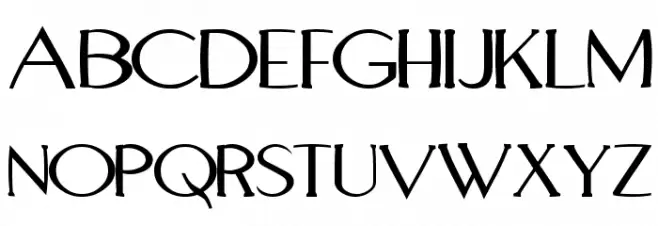 Aquaduct Warp Schriftart Groß