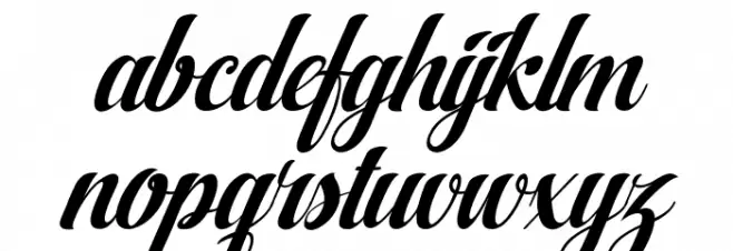 AqualitaItalic Caratteri MINUSCOLO