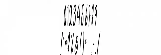 Aquality Handmade Font OTHER CHARS