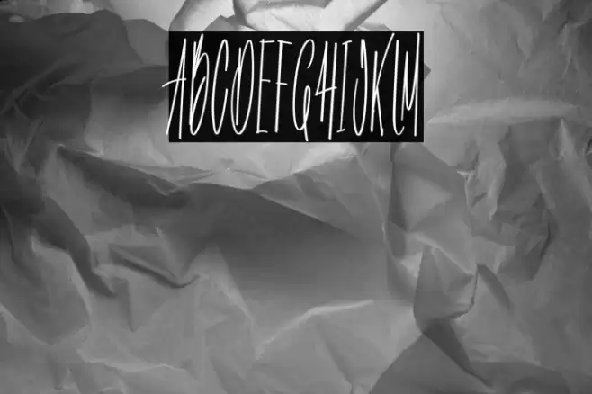 Aquality Handmade Font examples