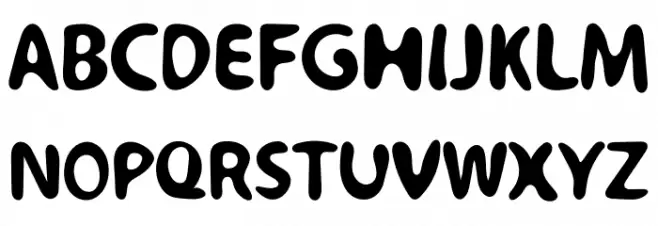 Aqualo Font UPPERCASE