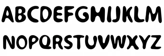 Aqualo خط أحرف صغيرة