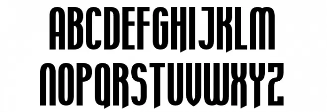 Aquamarina Font UPPERCASE
