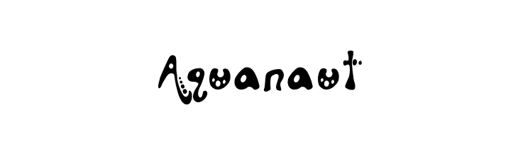 Aquanaut  नि: शुल्क फ़ॉन्ट्स डाउनलोड