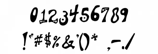 Aquanaut Font OTHER CHARS