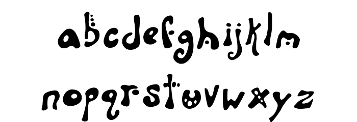 Aquanaut Font LOWERCASE