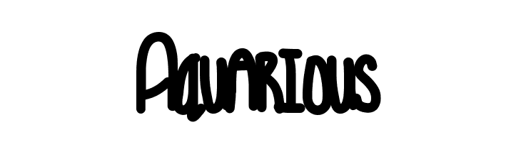 Aquarious  Free Fonts Download