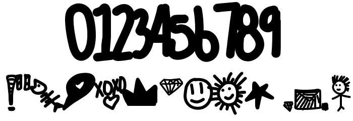 Aquarious Font OTHER CHARS