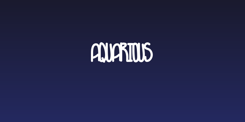 Aquarious Social Header
